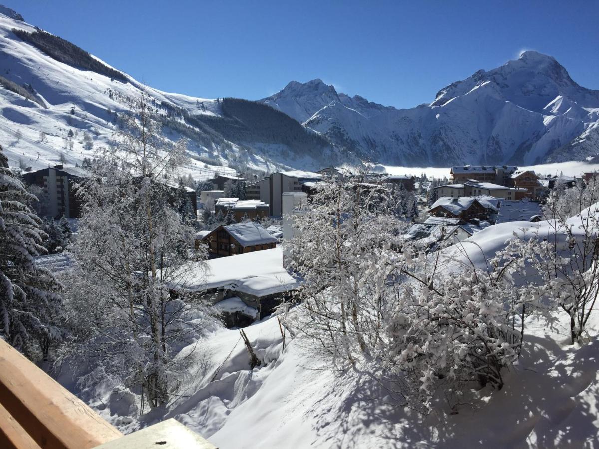 لو دوز آلب Appartement 4 Personnes Au Pied Des Pistes Des Deux Alpes المظهر الخارجي الصورة